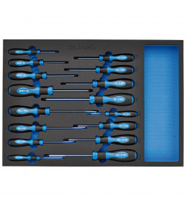 Screwdriver Set in EVA Foam Inlay (16 Piece)