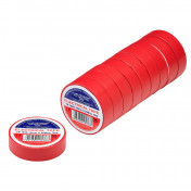 Red PVC Electrical Insulation Tape, 19mm x 20m (Pack of 10)