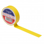 Yellow PVC Electrical Insulation Tape, 19mm x 20m (Pack of 10)