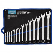 Draper Expert HI-TORQ® Metric Combination Spanner Set (14 Piece)