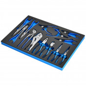 BUNKER Pliers Set in EVA Foam Inlay (13 Piece)