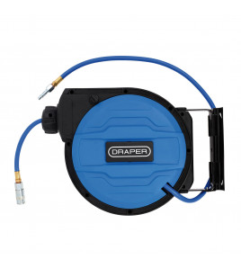 Retractable Air Hose Reel, 12m, 8mm ID