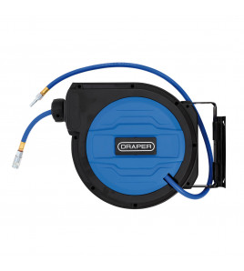 Retractable Air Hose Reel, 15m, 10mm ID