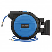 Retractable Air Hose Reel, 20m, 10mm ID