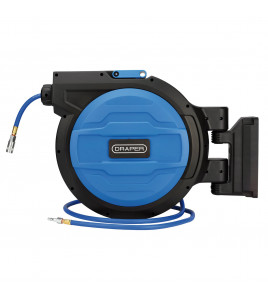 Retractable Air Hose Reel, 20m, 10mm ID