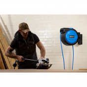 Retractable Air Hose Reel, 30m, 10mm ID