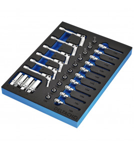 BUNKER® Spark and Glow Plug Set in EVA Foam Inlay, 3/8 (20 Piece)