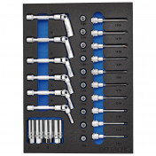 BUNKER® Spark and Glow Plug Set in EVA Foam Inlay, 3/8 (20 Piece)