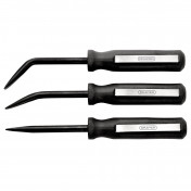 Mini Pry Bar Set, 125mm, Black (3 Piece)