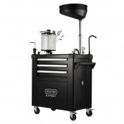 Draper Expert Mobile Oil Service Station & Chamber and Oil Drain Pan