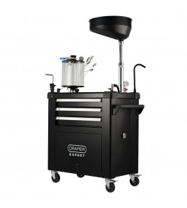 Draper Expert Mobile Oil Service Station & Chamber and Oil Drain Pan