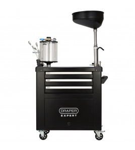 Draper Expert Mobile Oil Service Station & Chamber and Oil Drain Pan