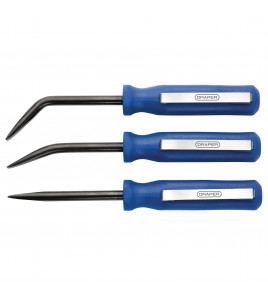 Mini Pry Bar Set, 125mm, Blue (3 Piece)