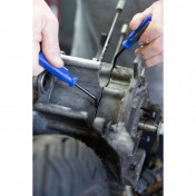 Mini Pry Bar Set, 125mm, Blue (3 Piece)