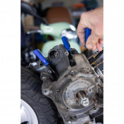 Mini Pry Bar Set, 125mm, Blue (3 Piece)