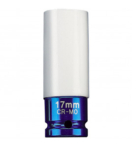 Draper Expert HI-TORQ® Wheel Nut Socket for Alloy Wheels, 1/2 Sq. Dr. (17mm)