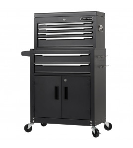 Combined Roller Cabinet and Tool Chest, 6 Drawer, 24