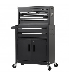 Combined Roller Cabinet and Tool Chest, 8 Drawer, 24