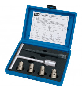 Draper Expert Diesel Injector Seat Cutter Set (6 Piece)