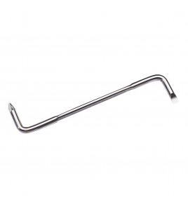 Plain Slot PZ Type Angled Screwdriver, 5mm, No.1 x 125mm