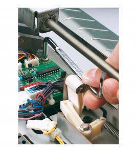 Plain Slot PZ Type Angled Screwdriver, 5mm, No.1 x 125mm