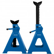 Ratchet Axle Stands, 6 Tonne (Pair)