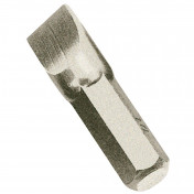 Plain Slot Impact Screwdriver Bit, 10mm