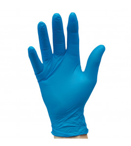 Nitrile Gloves, Medium, Blue (Pack of 100)