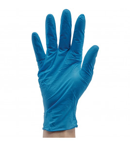 Nitrile Gloves, Large, Blue (Pack of 100)