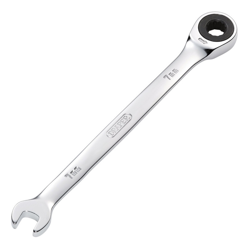 Metric Ratcheting Combination Spanner, 7mm