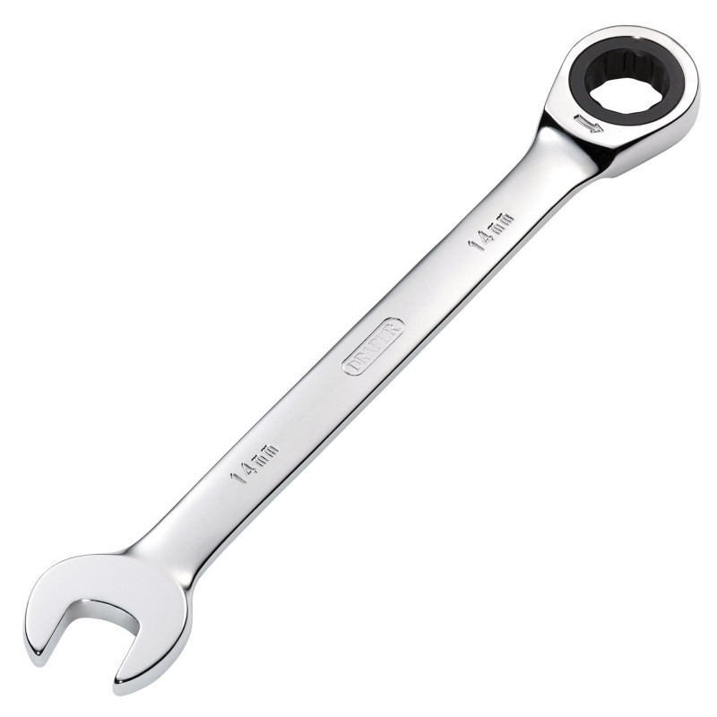 Metric Ratcheting Combination Spanner, 14mm
