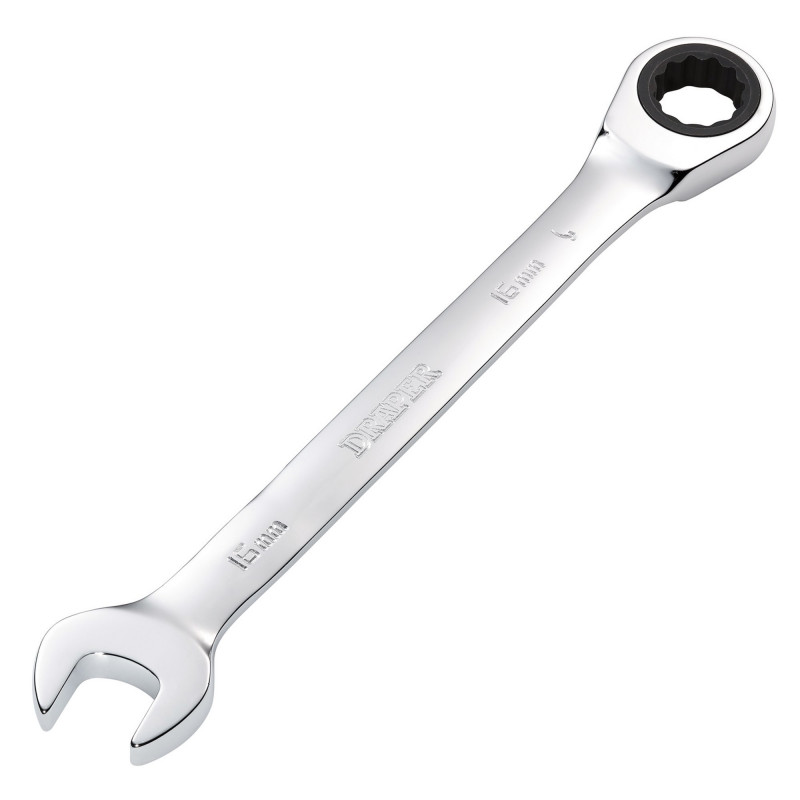 Metric Ratcheting Combination Spanner, 16mm