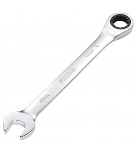 Metric Ratcheting Combination Spanner, 18mm