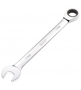 Metric Ratcheting Combination Spanner, 21mm