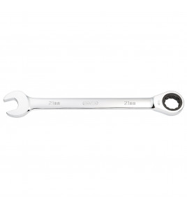 Metric Ratcheting Combination Spanner, 21mm