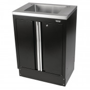 BUNKER Modular Floor Cabinet with Sink, 2 Door, 680mm