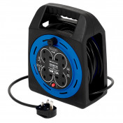 230V Four Socket Cable Reel, 15m