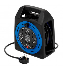 230V Four Socket Cable Reel, 15m