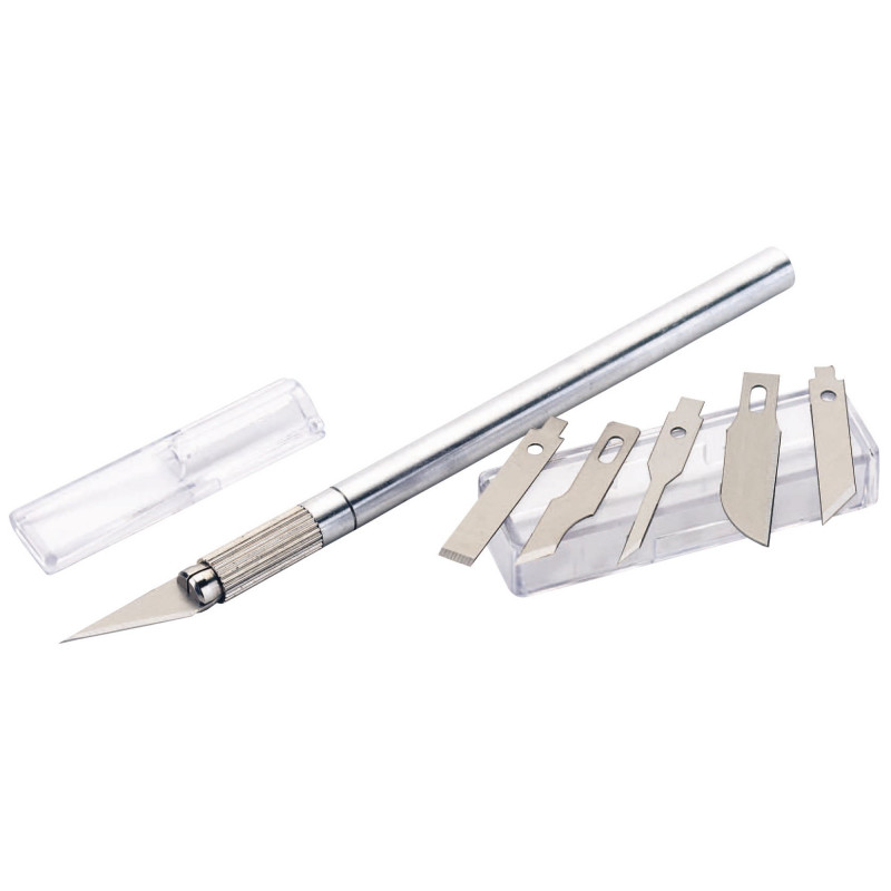 Modelling Knife with 5 Blades