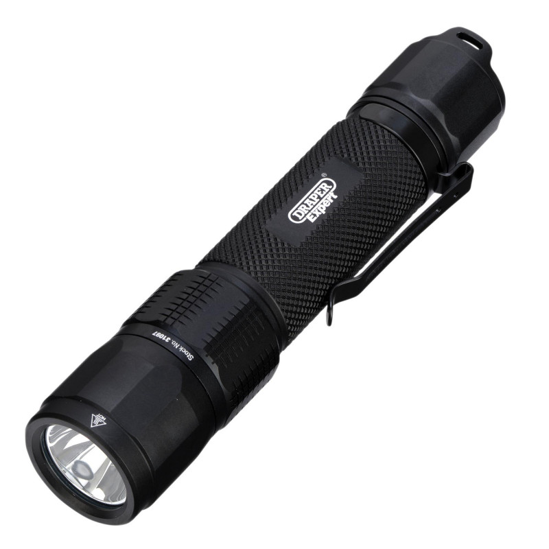 Draper Expert SMD LED USB Rechargeable High Performance Torch, 25W, 2500 Lumens, USB-C Cable Supplied