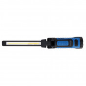 Draper Expert SMD/COB LED USB Rechargeable Flex Slim Worklight with Charging Station, 5W, 1000 Lumens, USB-C Cable Supplied