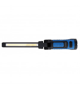 Draper Expert SMD/COB LED USB Rechargeable Flex Slim Worklight with Charging Station, 5W, 1000 Lumens, USB-C Cable Supplied