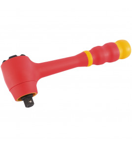 Draper Expert VDE Reversible Ratchet with Soft Grip Handle, 3/8 Sq. Dr.