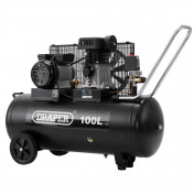 230V 100L Belt-Driven Air Compressor, 2.2kW/3HP