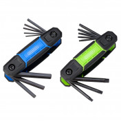 TX-STAR® and Metric Folding Hex Key Set (16 Piece)