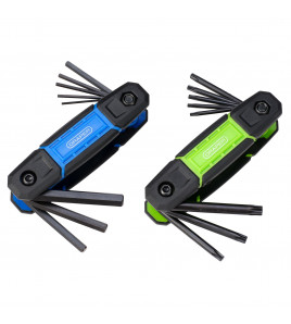 TX-STAR® and Metric Folding Hex Key Set (16 Piece)