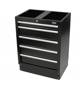 BUNKER Modular Floor Cabinet, 5 Drawer, 680mm