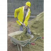 Steel Square Mouth Builders Shovel with Hardwood Shaft