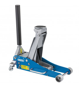 Aluminium and Steel Low Profile Trolley Jack, 2.5 Tonne