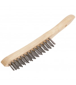 Wire Scratch Brush, 3 Row, 290mm
